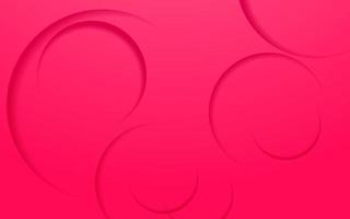 modern abstract roze kleur cirkel schaduw achtergrond. eps10 vector