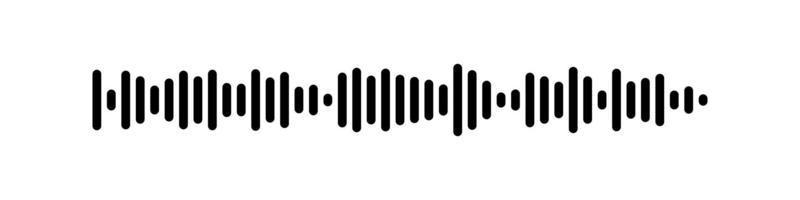 geluid golven bericht set. stem audio berichten verzameling. spectrum lawaai grafisch. vector geïsoleerd illustratie