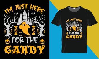 halloween t-shirt ontwerp vector