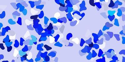 lichtblauw vector sjabloon met abstracte vormen.