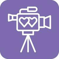 video camera icoon vector ontwerp