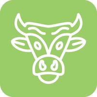 stier schedel icoon vector ontwerp