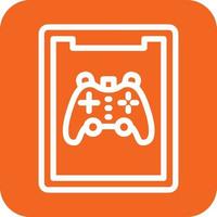 tablet spel icoon vector ontwerp