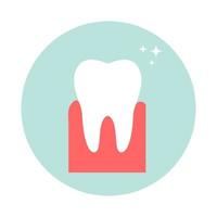 gezond tand. hygiëne, de concept van Gezondheid zorg. vector illustratie.