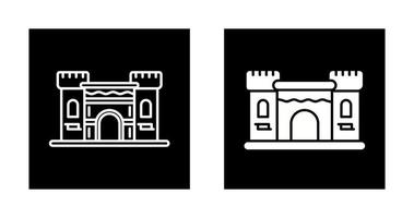 kasteel vector pictogram