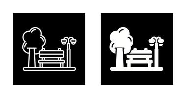 park vector pictogram