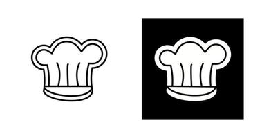 chef hoed vector icon