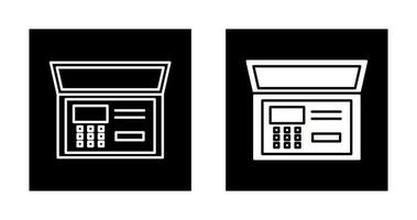 geldautomaat vector pictogram