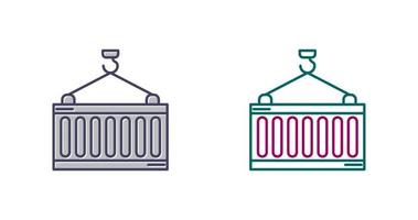 container vector pictogram