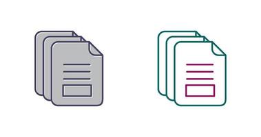 document vector pictogram