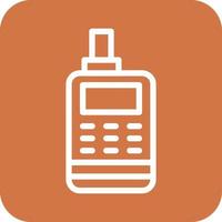 walkie talkie icoon vector ontwerp