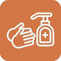 hand- zeep icoon vector ontwerp