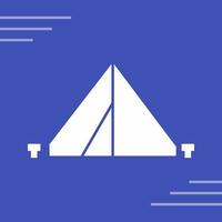 tent vector pictogram