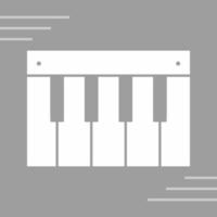 piano vector pictogram