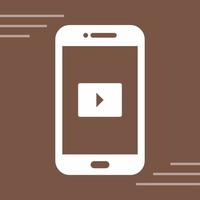 video app vector icoon