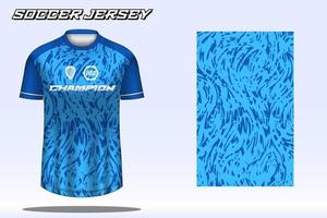 voetbal Jersey sport t-shirt ontwerp mockup voor Amerikaans voetbal club vector