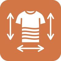 kleren meting vector icoon ontwerp
