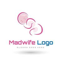 monogram logo ontwerp vector