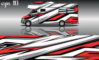 racing achtergrond vector voor camper auto wraps en meer