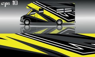 racing achtergrond vector voor camper auto wraps en meer