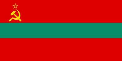 transnistria vlag gemakkelijk illustratie voor onafhankelijkheid dag of verkiezing vector