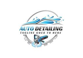 auto detaillering logo auto detaillering logo auto Pools logo auto onderhoud logo auto wassen logo auto schoonmaak logo vector