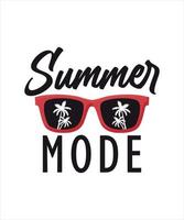 zomer gevoel illustratie modieus uniek vector t-shirt ontwerp zomer mode t-shirt