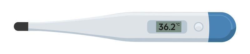 thermometer tonen lichaam temperatuur hulpmiddel, vector