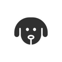 hond icoon, geïsoleerd hond teken icoon, vector illustratie