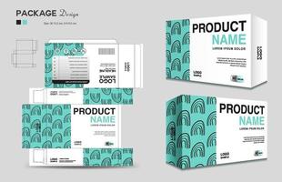 kunstmatig doos ontwerp, supplementen doos sjabloon, pakket ontwerp sjabloon, 3d doos verpakking ontwerp, kunstmatig label, medisch label, zeep label, verpakking ontwerp vector, pakket dozen mockup vector