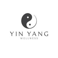 yin yang vector logo ontwerp. welzijn creatief logo. modern balans en welzijn logo sjabloon.