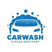 auto wassen logo ontwerp vector