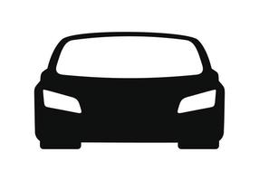 auto icoon geïsoleerd Aan wit achtergrond vector
