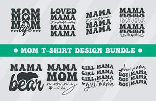 mama mam mama moeder vector typografie nieuw ontwerp bundel