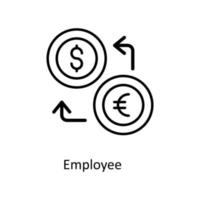 munt vector schets pictogrammen. gemakkelijk voorraad illustratie voorraad