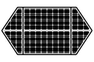 zonne- energie panelen conceptuele vector
