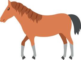 paard vectorillustratie op een background.premium kwaliteit symbolen.vector pictogrammen voor concept en grafisch ontwerp. vector