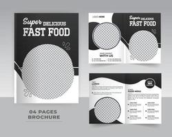 vector brochure ontwerp sjabloon