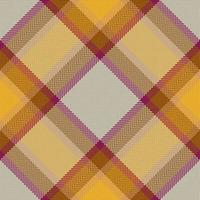 naadloos Schotse ruit controleren. textiel plaid vector. structuur patroon kleding stof achtergrond. vector