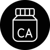 calcium vector icoon ontwerp