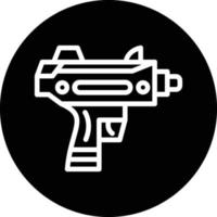 uzi vector icoon ontwerp