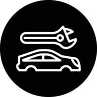 auto lichaam reparatie vector icoon ontwerp