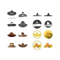 gemakkelijk hoed vector ontwerp logo icoon