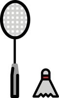 badminton illustratie vector