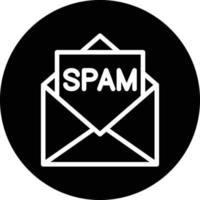 spam vector icoon ontwerp