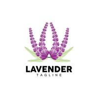 lavendel logo, hand- getrokken bruiloft fabriek ontwerp, landbouw vector, symbool illustratie sjabloon icoon vector