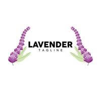 lavendel logo, hand- getrokken bruiloft fabriek ontwerp, landbouw vector, symbool illustratie sjabloon icoon vector