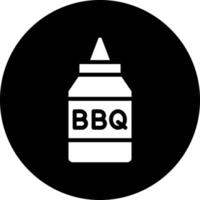 bbq saus vector icoon ontwerp