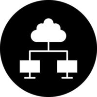 wolk berekenen vector icoon ontwerp