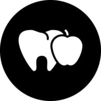 tand voeding vector icoon ontwerp